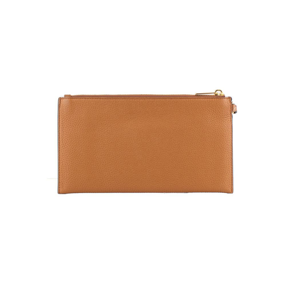 Michael Kors Brown Leather Clutch Bag | Regal Royce