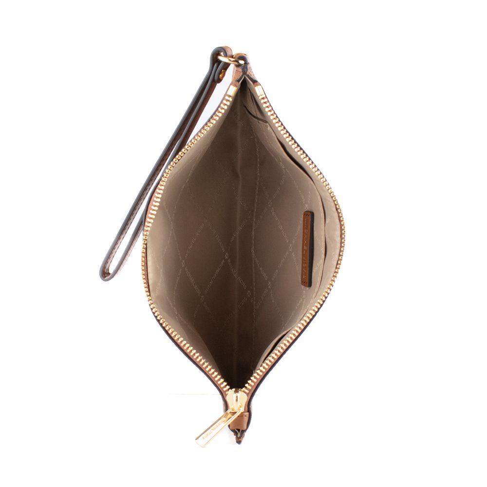 Michael Kors Brown Leather Clutch Bag | Regal Royce