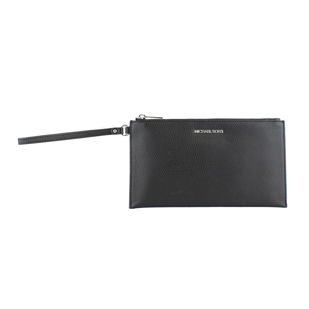 Michael Kors Black Leather Clutch Bag | Regal Royce