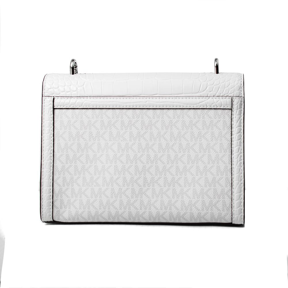 Michael Kors White Canvas Crossbody Bag | Regal Royce