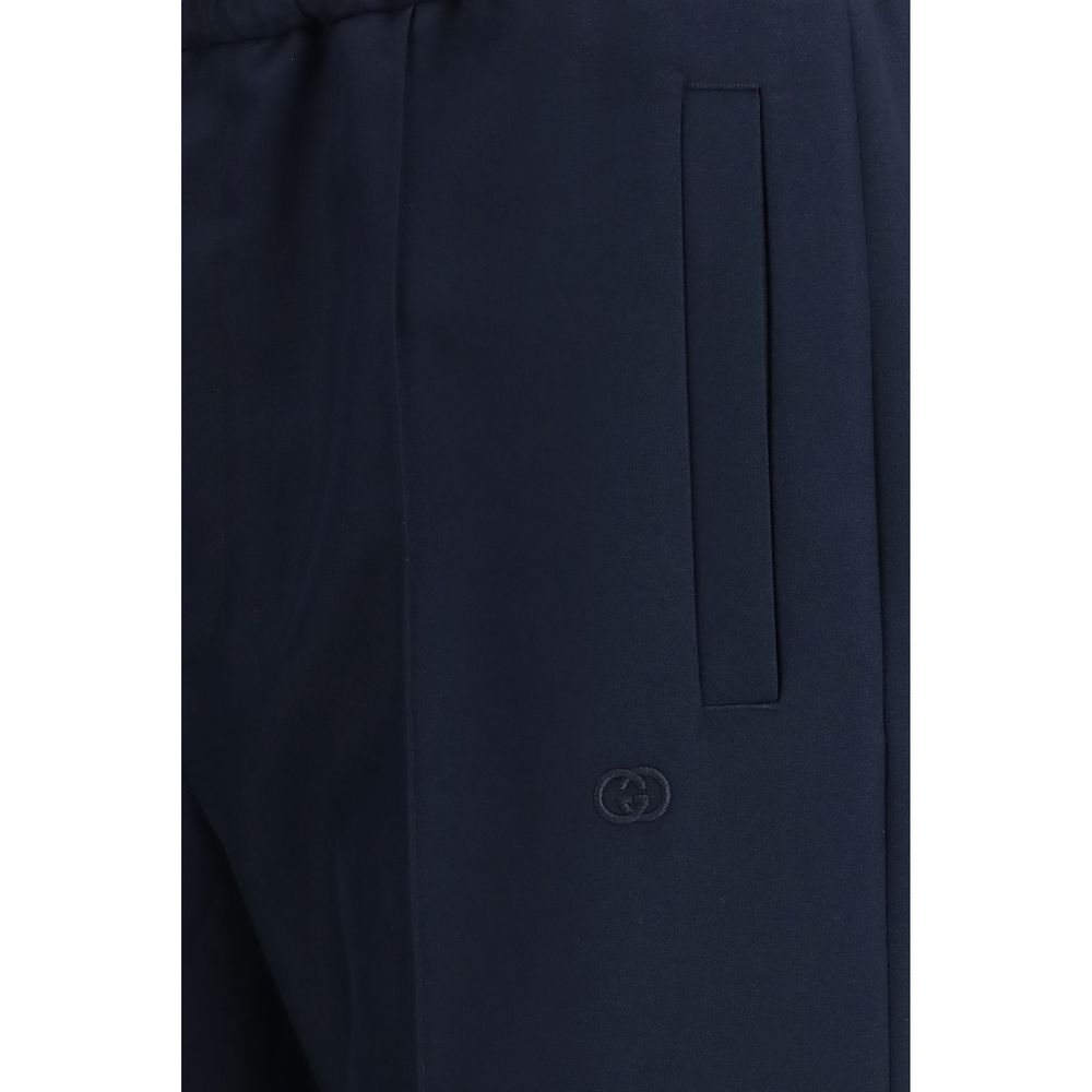 Gucci Blue Polyester Casual Pants | Regal Royce