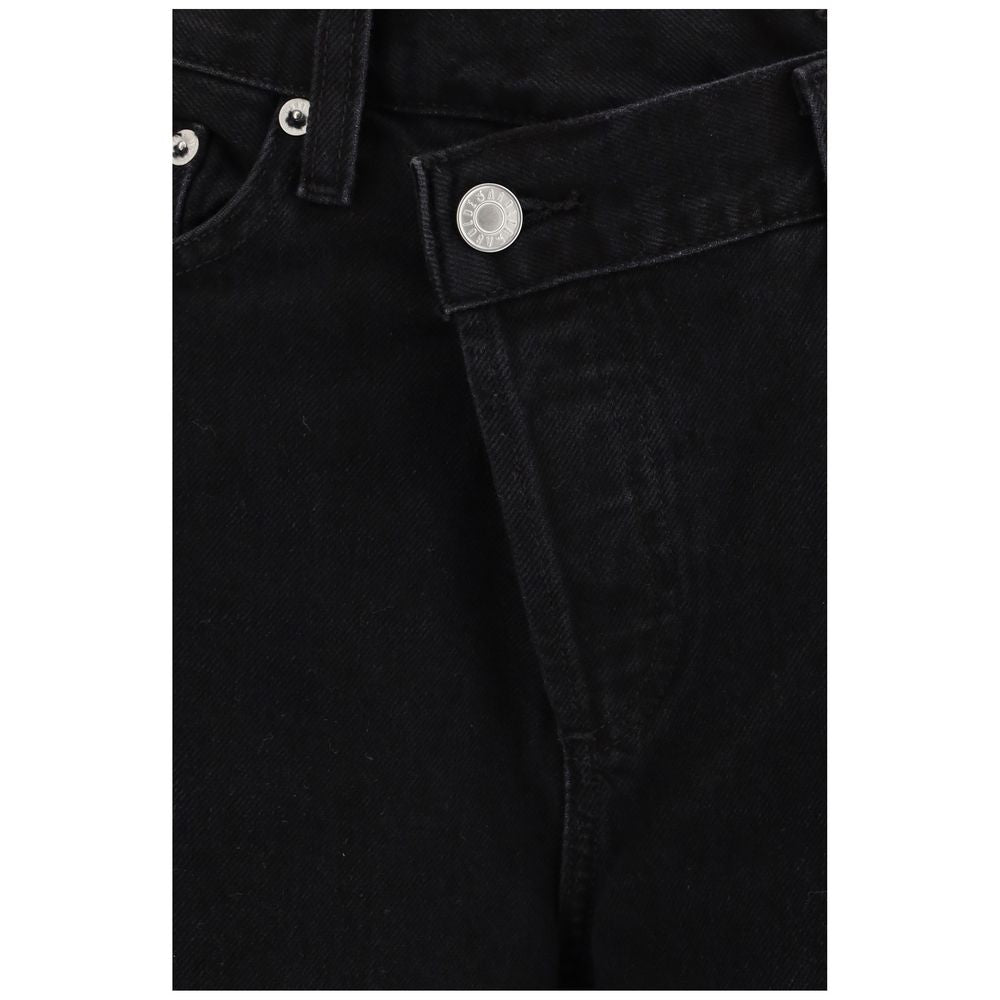Agolde Black Cotton Jeans Denim | Regal Royce