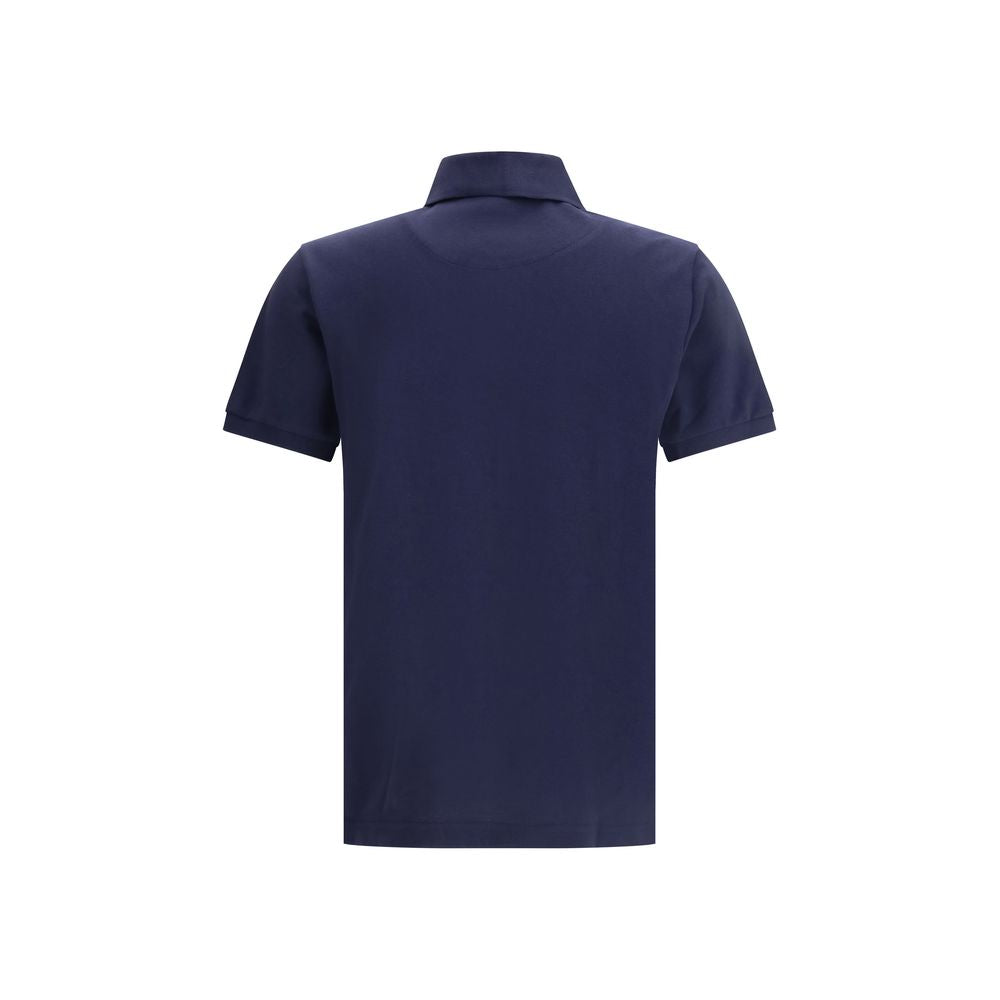 Etro Blue Cotton Polo Shirt | Regal Royce
