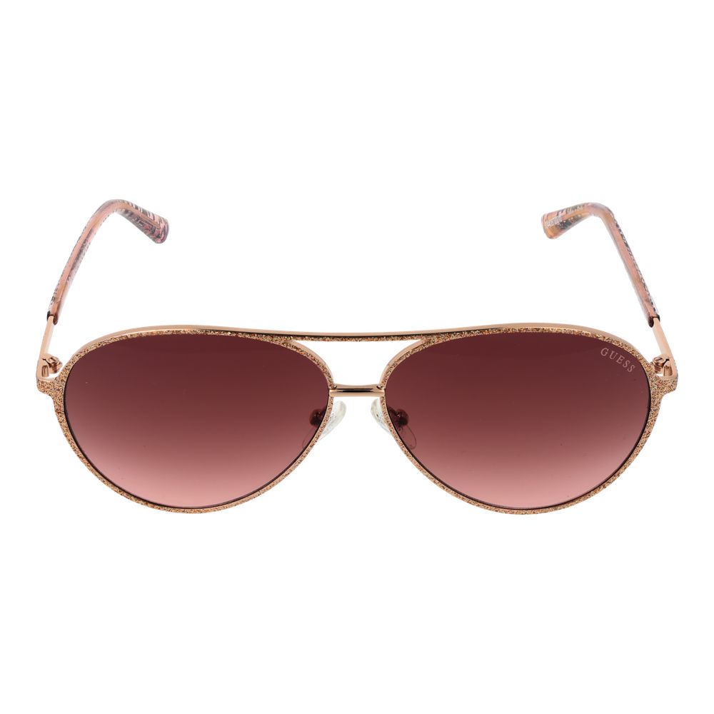 Guess Rose Gold Metal Sunglasses | Regal Royce