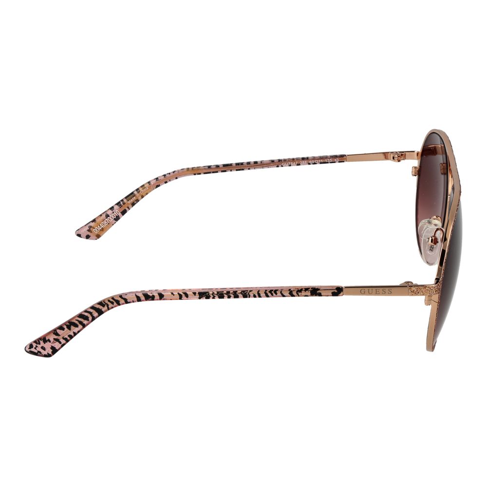 Guess Rose Gold Metal Sunglasses | Regal Royce