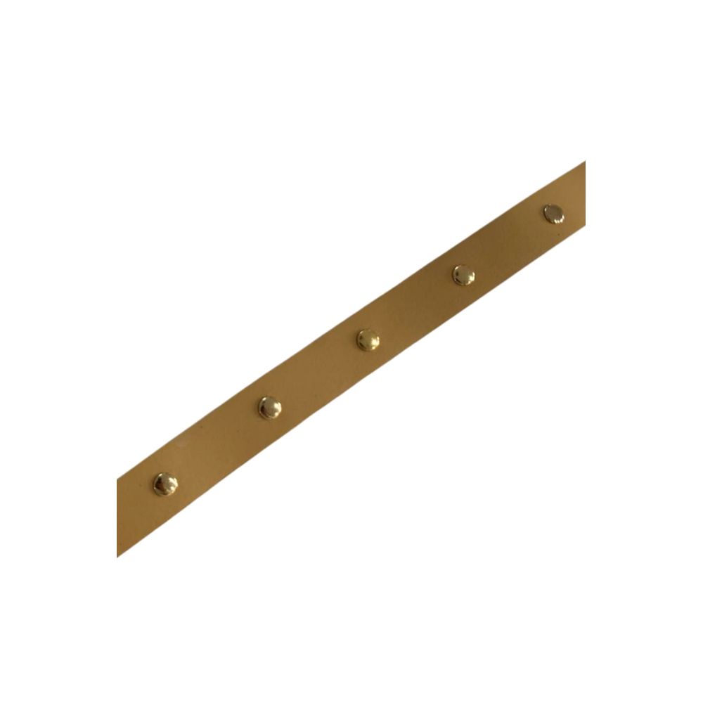 Borbonese Beige Polyvinyl Women's Belt | Regal Royce
