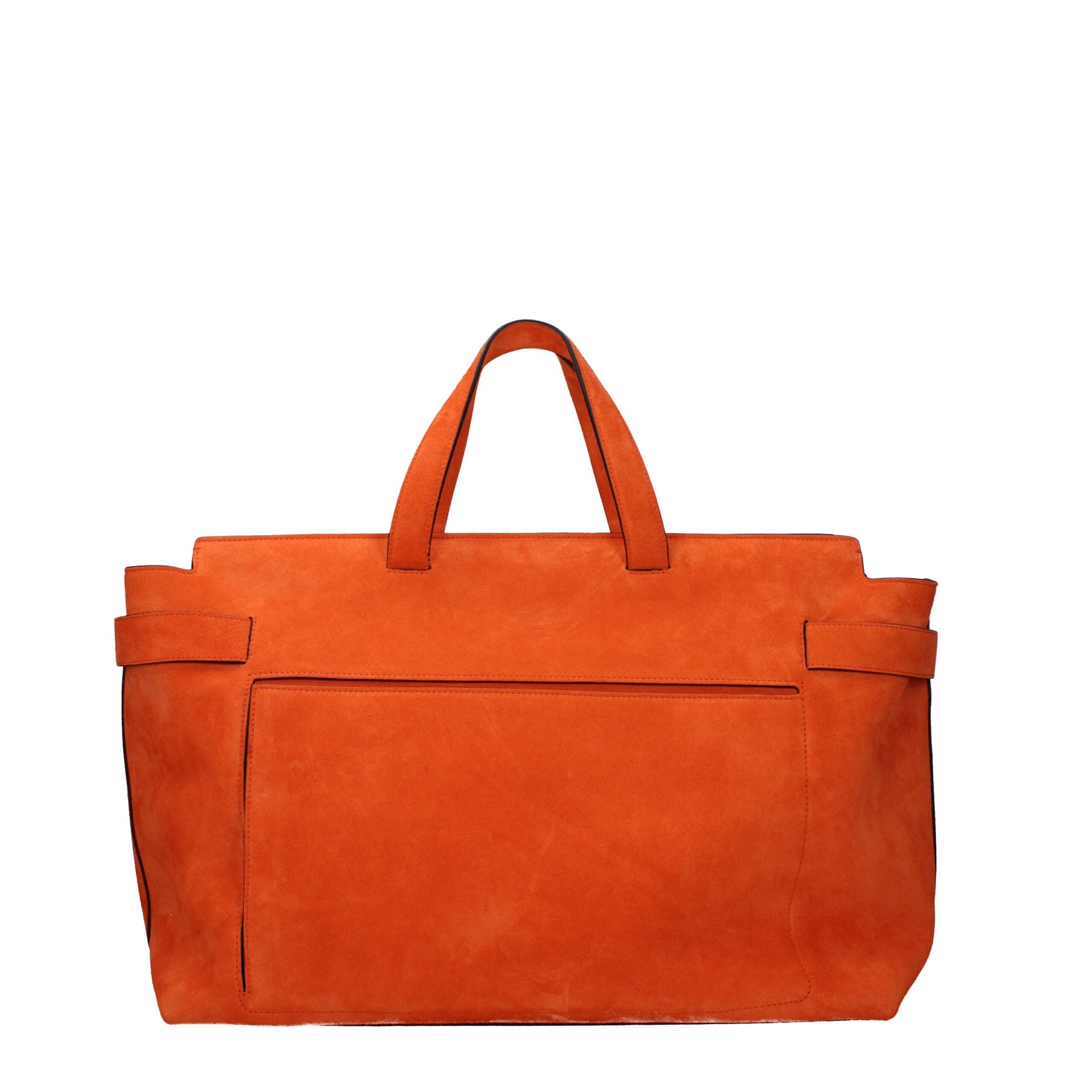 Salvatore Ferragamo Orange Leather Handbag | Regal Royce