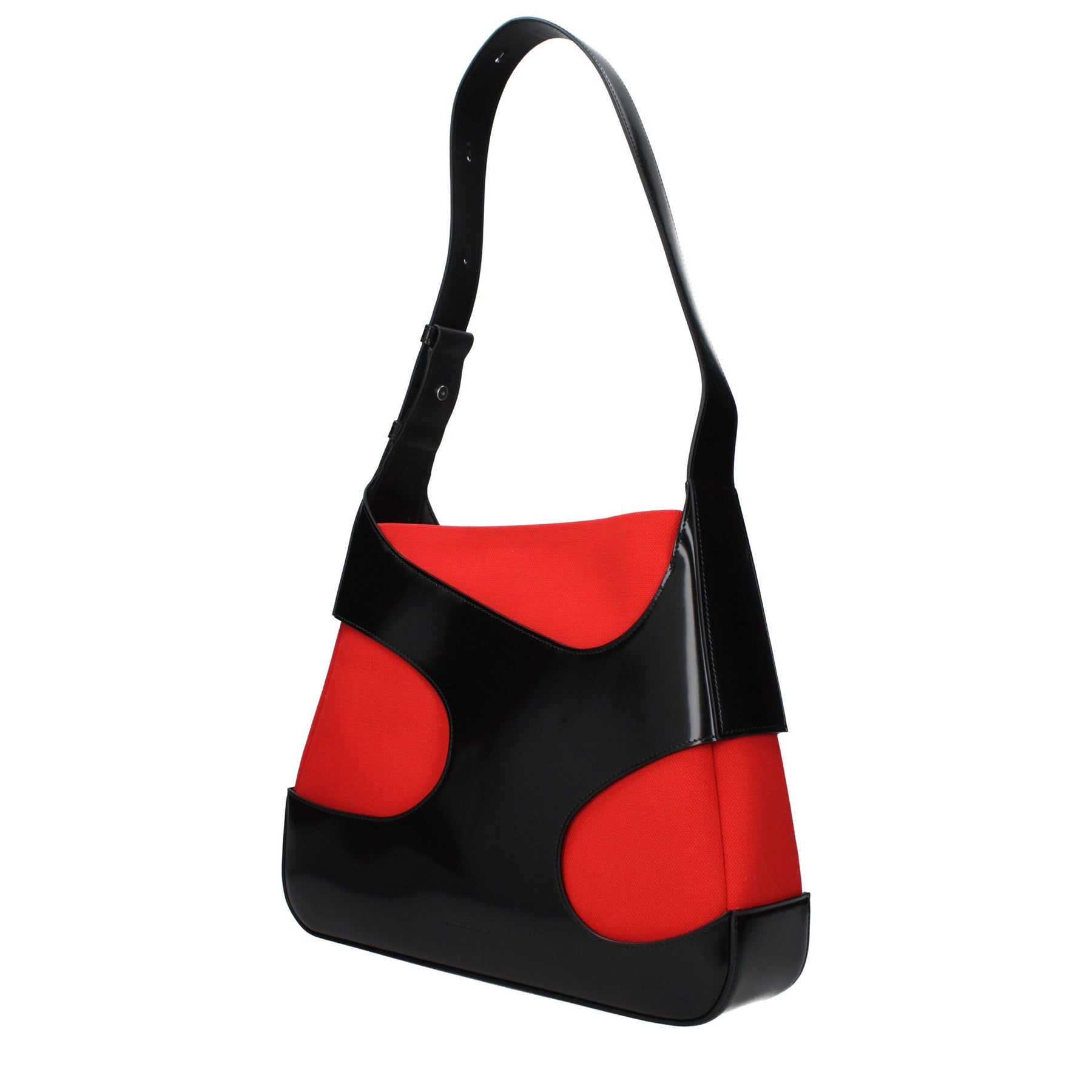 Salvatore Ferragamo Black Fabric Shoulder Bag | Regal Royce