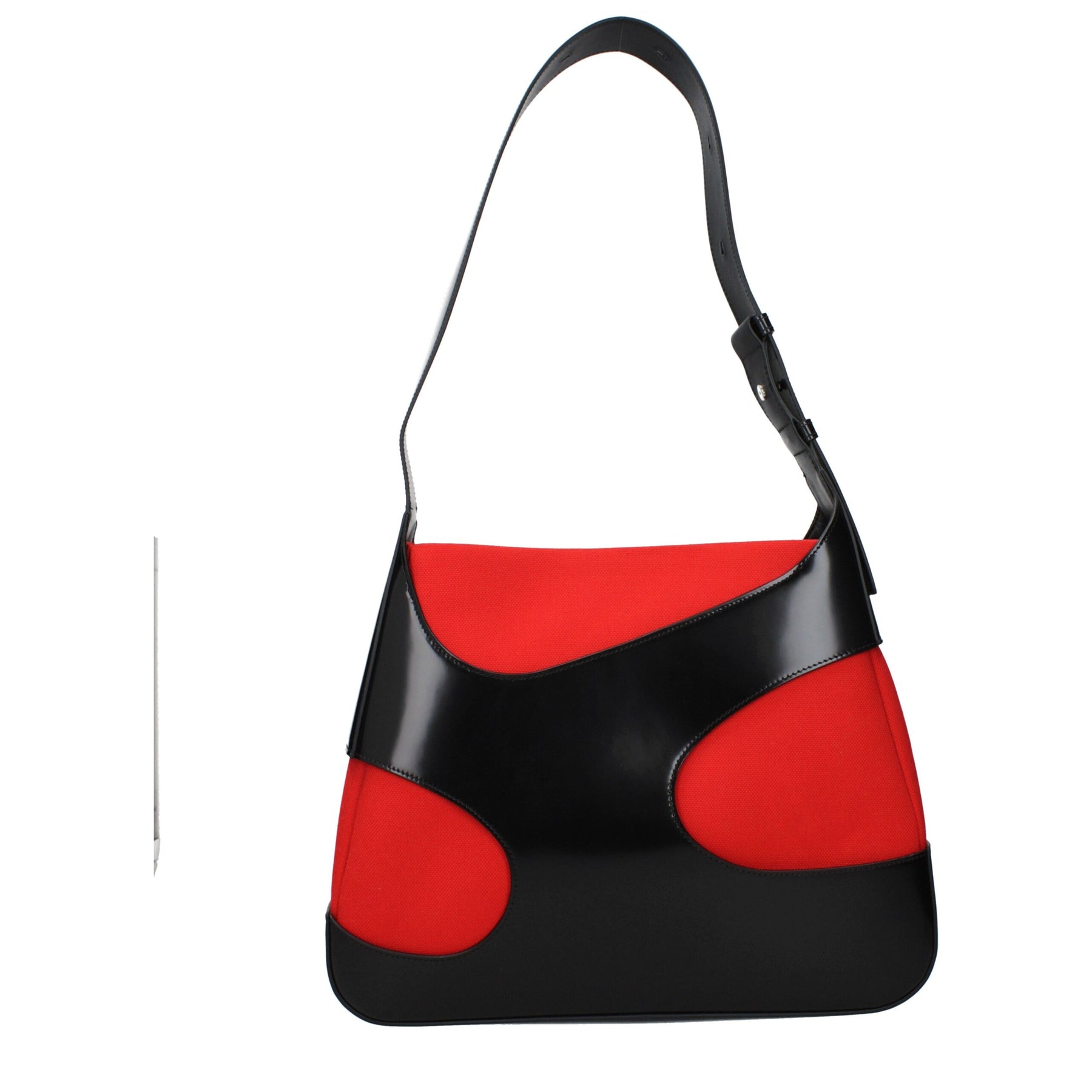 Salvatore Ferragamo Black Fabric Shoulder Bag | Regal Royce