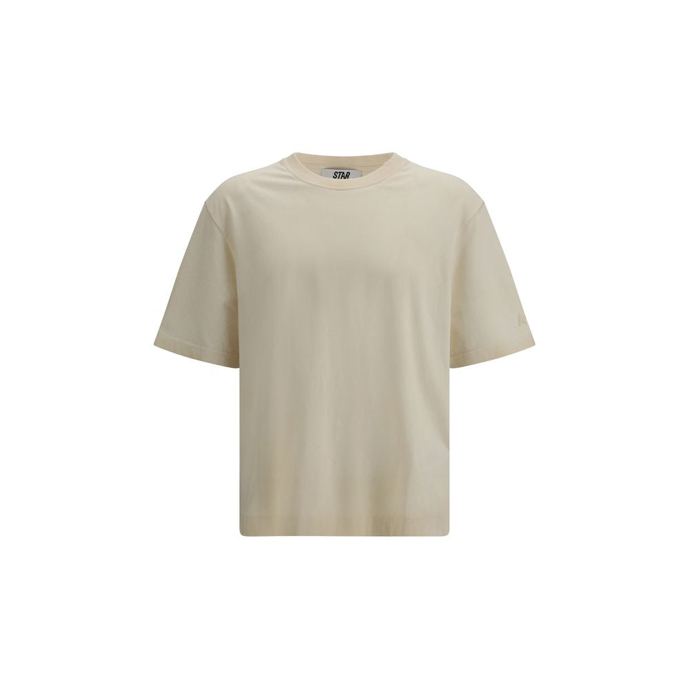 Golden Goose White Cotton T-Shirt | Regal Royce