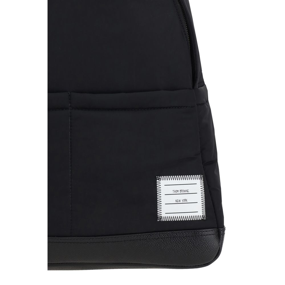 Thom Browne Black Polyester Backpack | Regal Royce