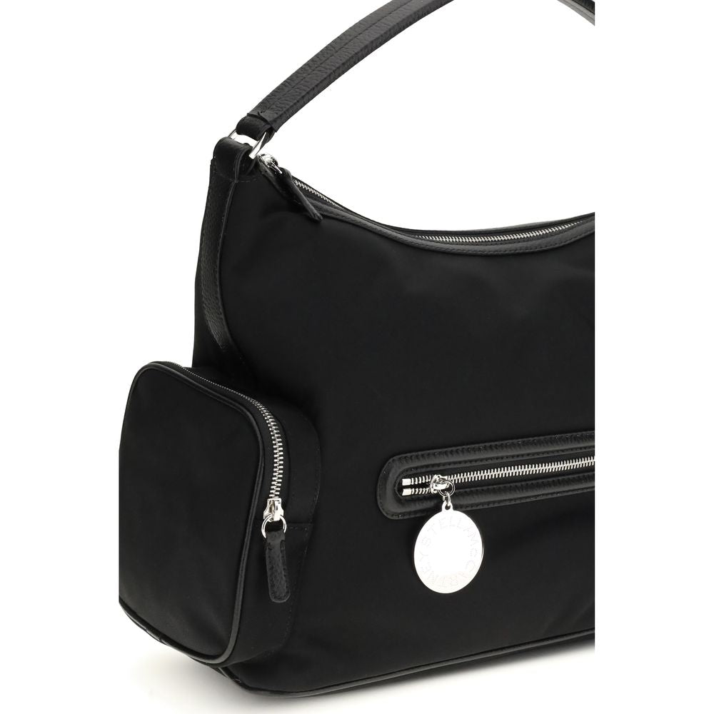 Stella McCartney Black Nylon Shoulder Bag | Regal Royce