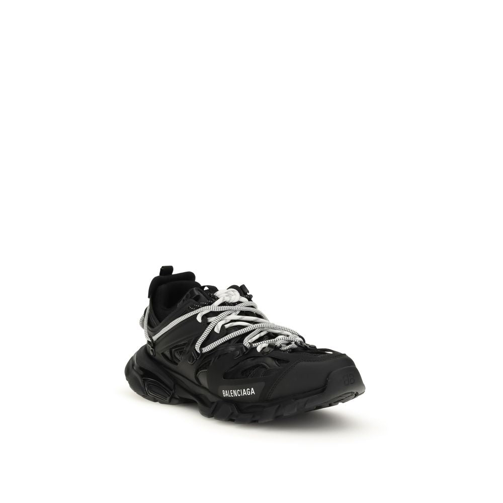 Balenciaga Black Polyethylene Athletic Sneakers | Regal Royce