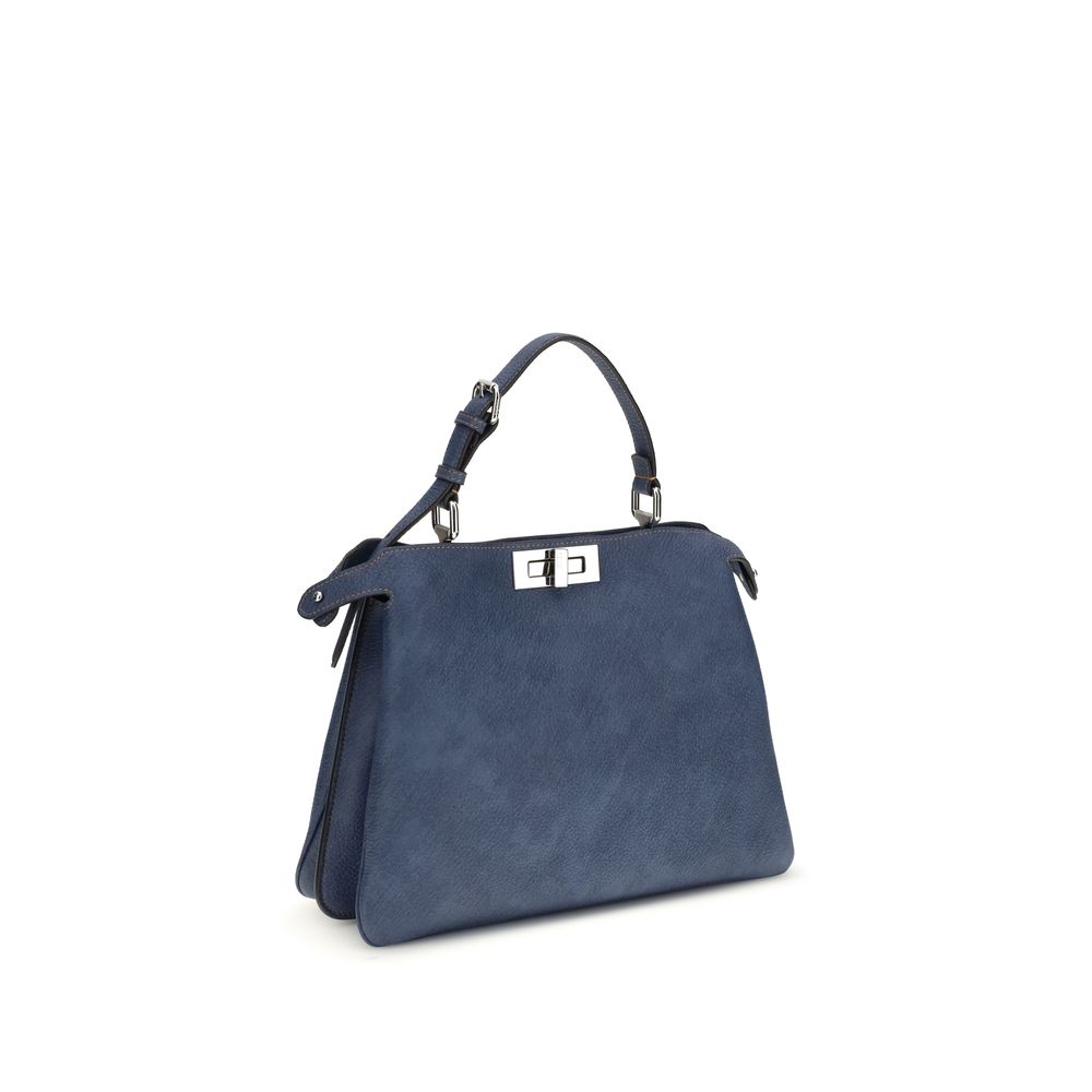 Fendi Blue Calf Leather Bos Taurus Handbag | Regal Royce