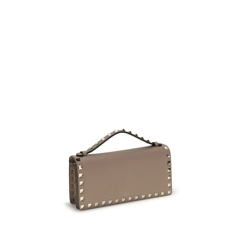 Valentino Garavani Beige Calf Leather Bos Taurus Wallet | Regal Royce