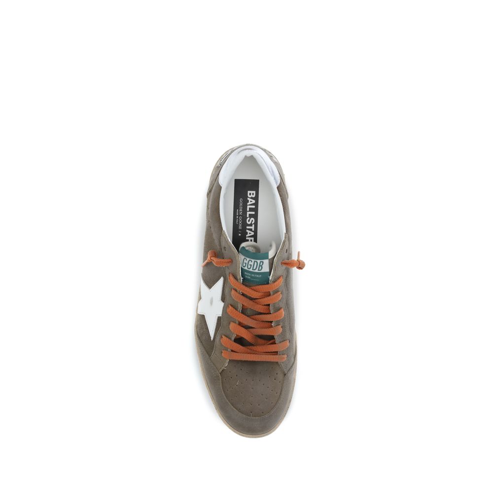 Golden Goose Brown Calf Leather Bos Taurus Athletic Sneakers | Regal Royce