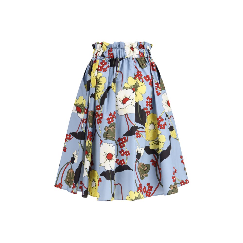 Marni Multicolor Cotton Midi Skirt | Regal Royce