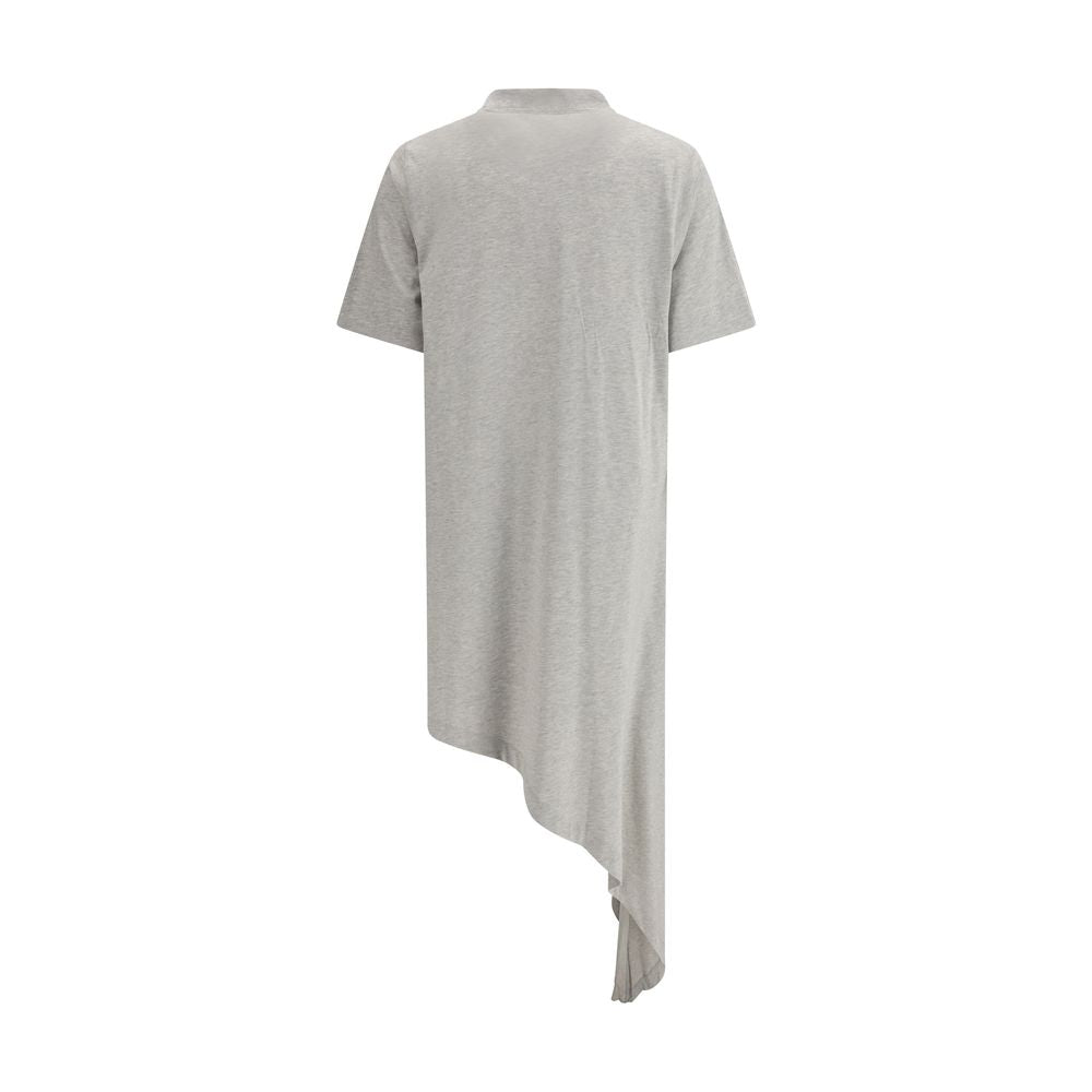Loulou De Saison Gray Cotton Casual Dress | Regal Royce
