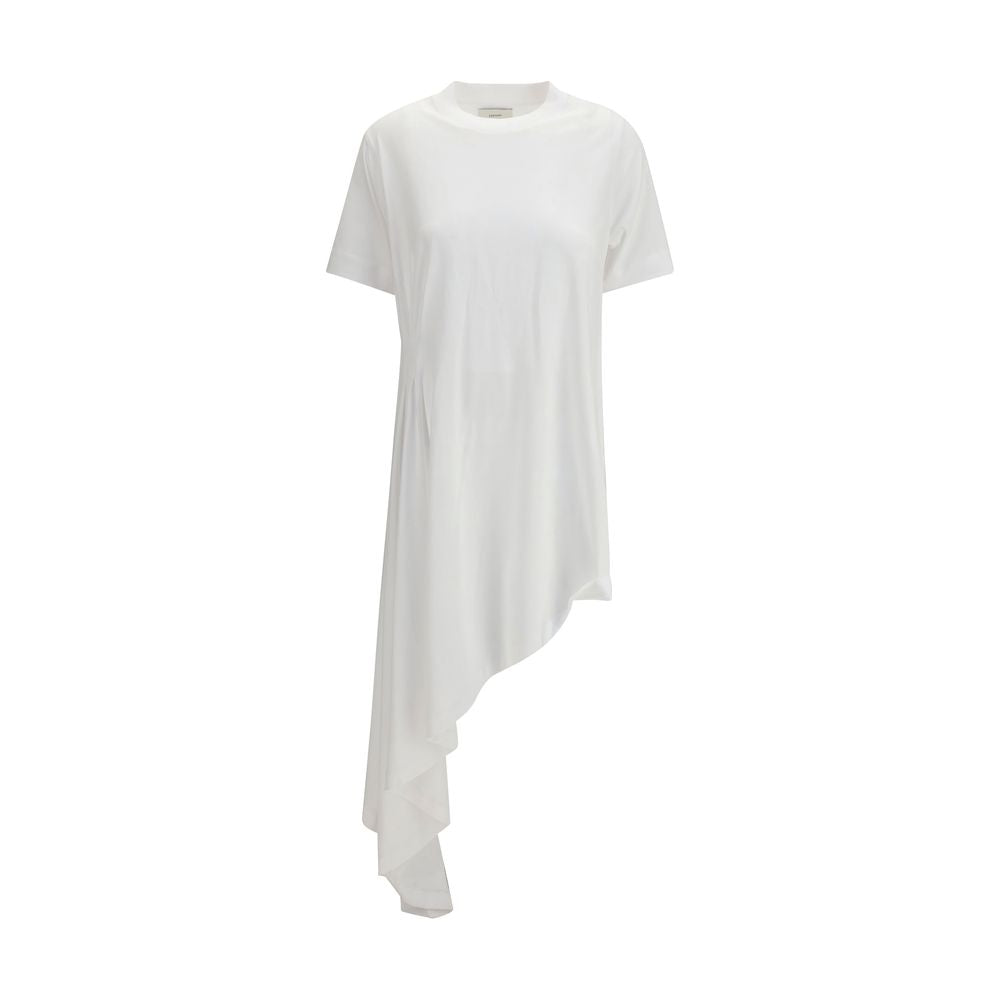 Loulou De Saison White Cotton Casual Dress | Regal Royce