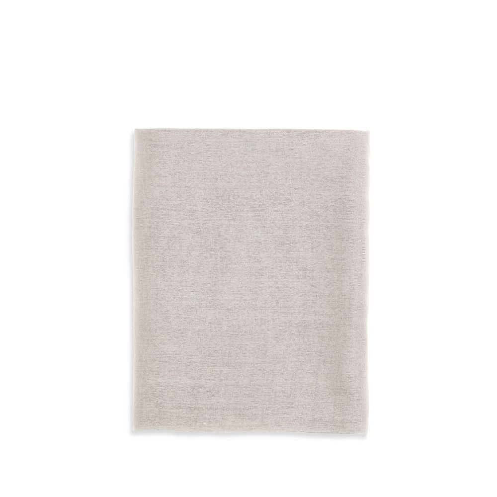 Brunello Cucinelli Beige Cashmere Scarf | Regal Royce