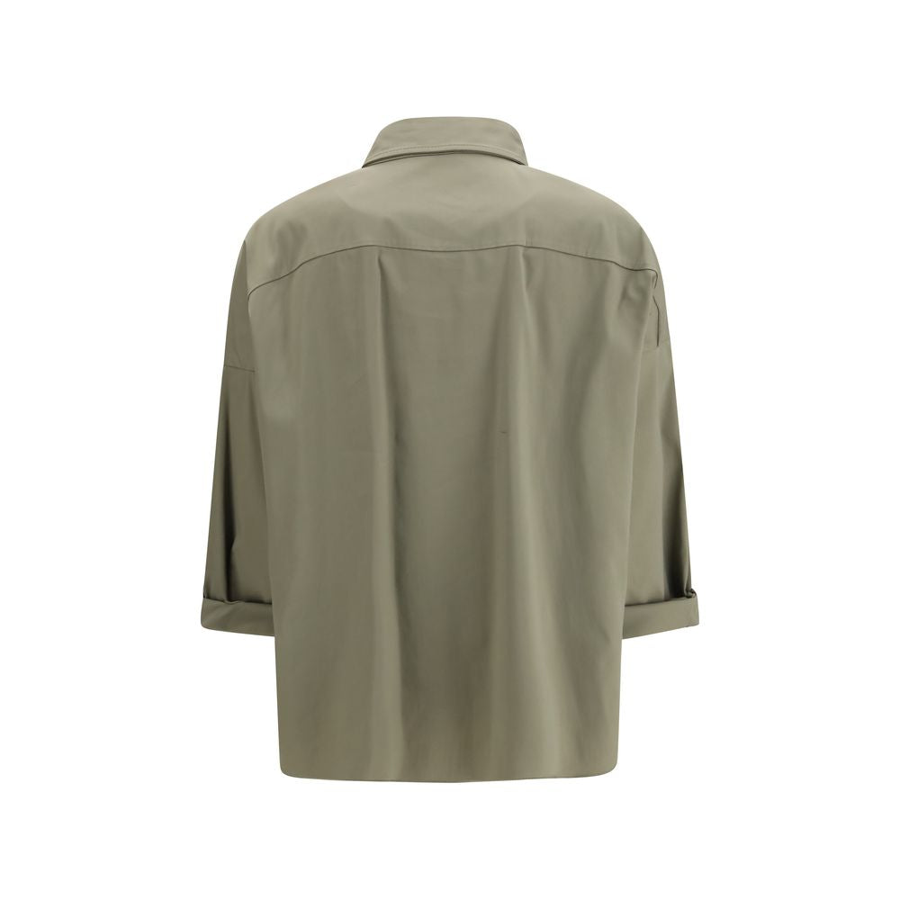 Brunello Cucinelli Bicolor Cotton Dress Shirt | Regal Royce