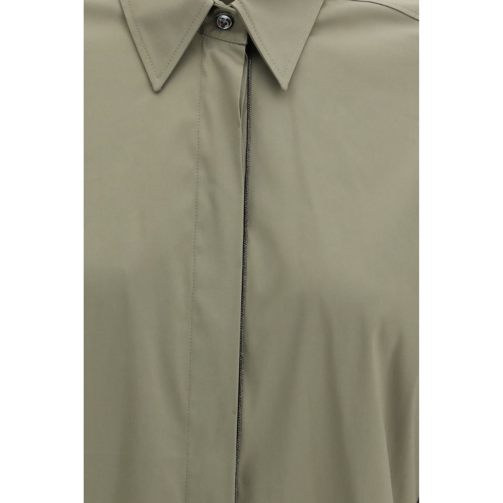Brunello Cucinelli Bicolor Cotton Dress Shirt | Regal Royce