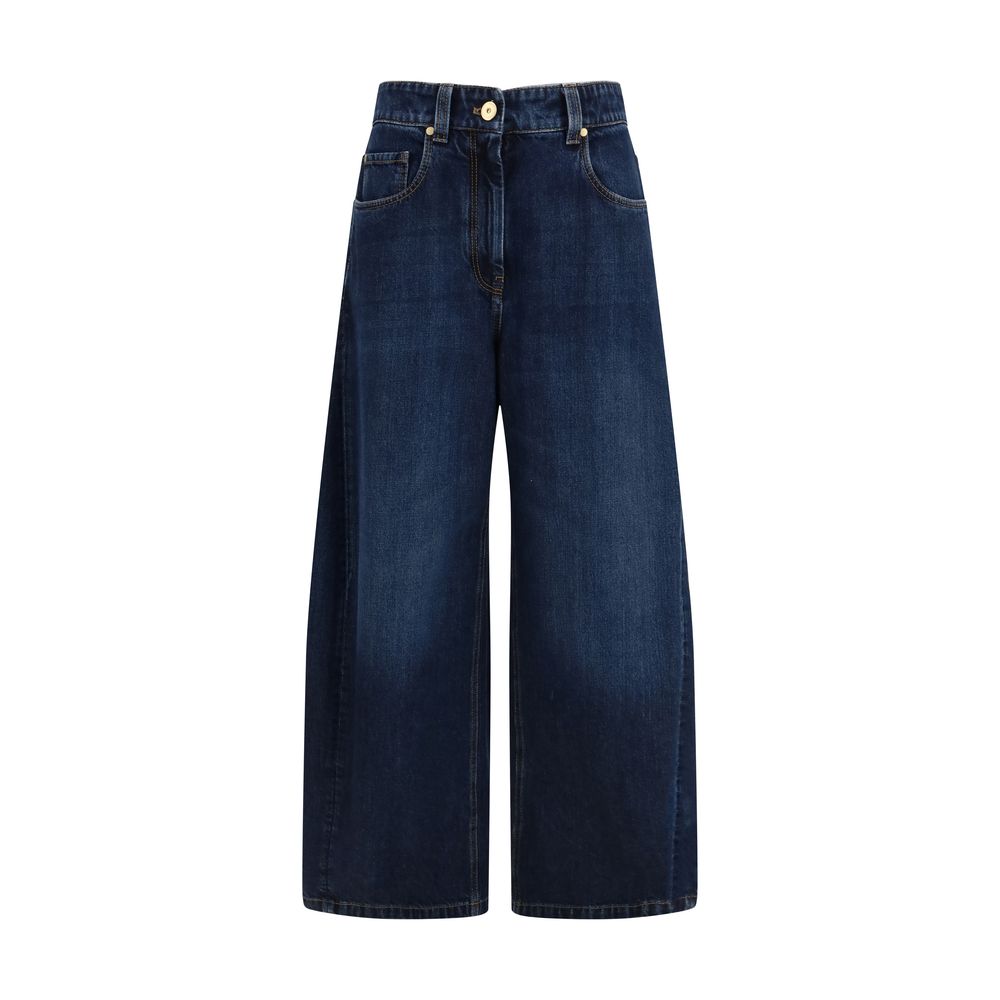 Brunello Cucinelli Blue Cotton Jeans Denim | Regal Royce