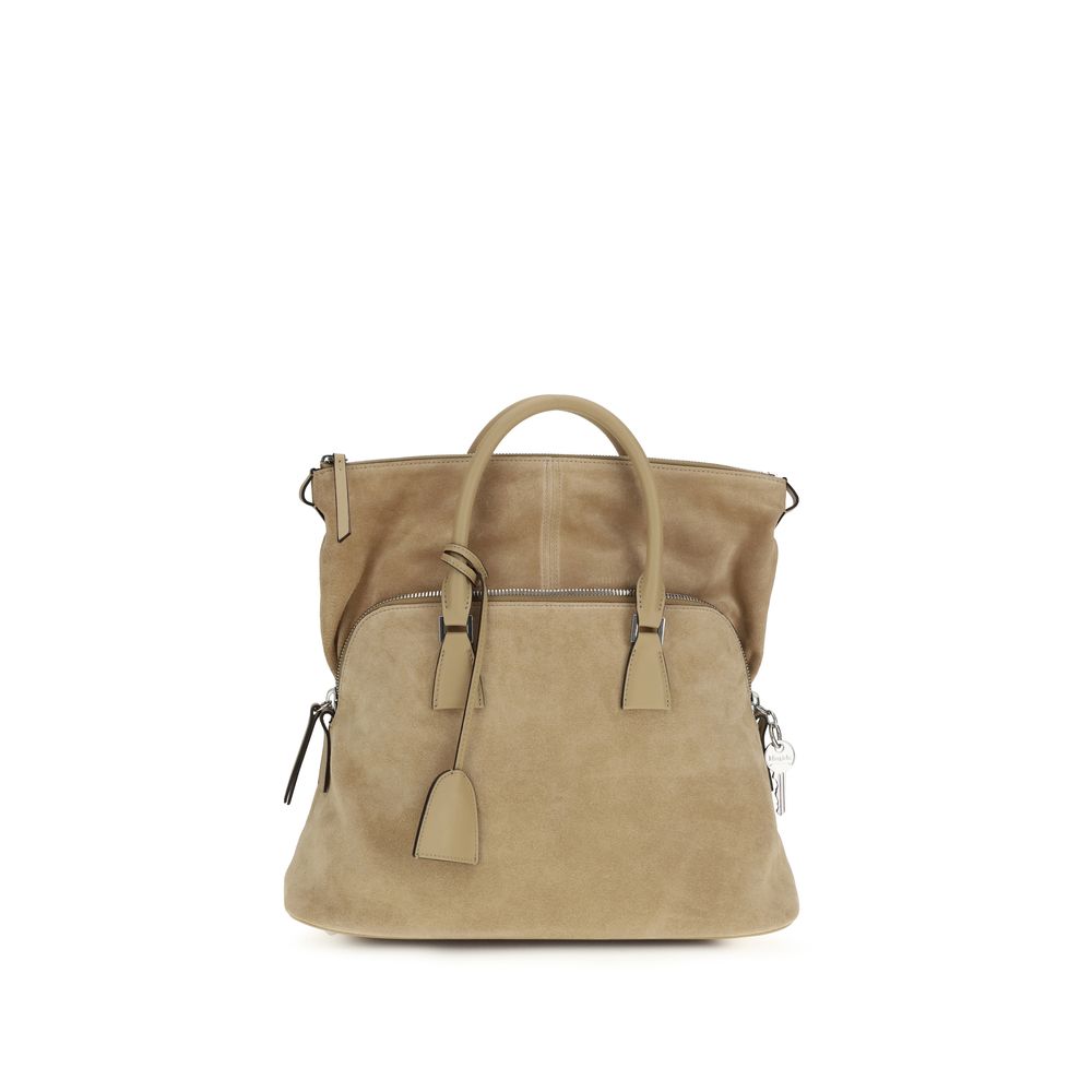 Margiela Beige Calf Leather Bos Taurus Shoulder Bag | Regal Royce