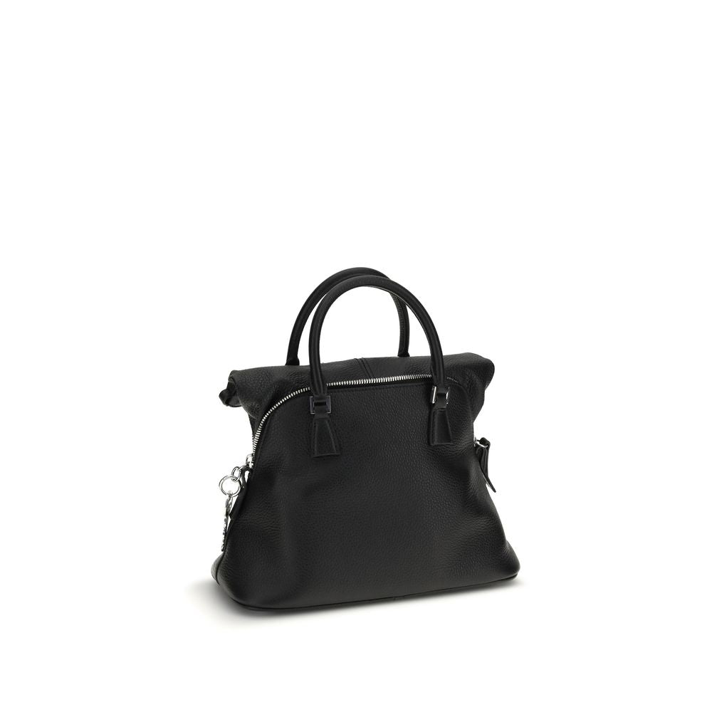 Margiela Black Calf Leather Bos Taurus Handbag | Regal Royce