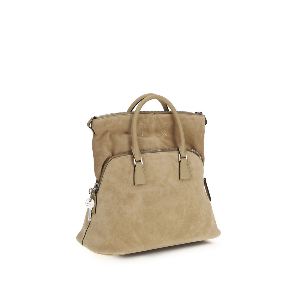 Margiela Beige Calf Leather Bos Taurus Shoulder Bag | Regal Royce