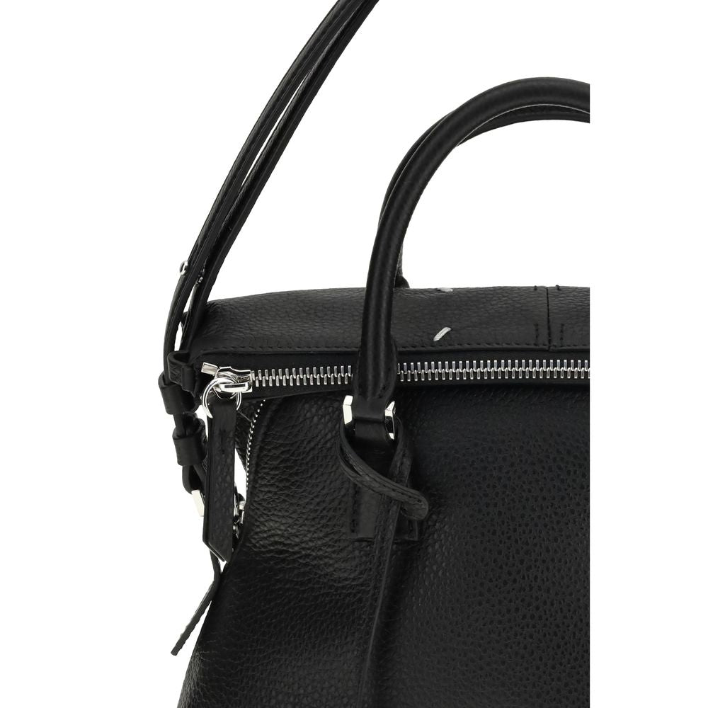 Margiela Black Calf Leather Bos Taurus Handbag | Regal Royce