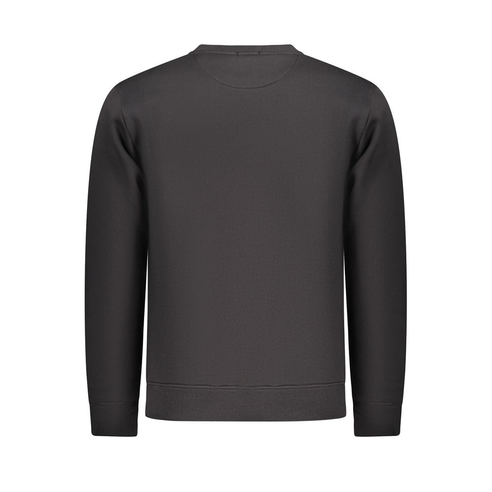 Coveri Moving Black Cotton Men Sweater | Regal Royce