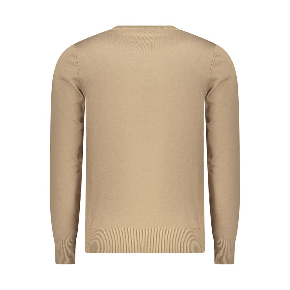 Rifle Beige Viscose Men Sweater | Regal Royce