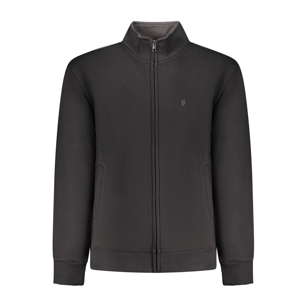 Coveri Moving Black Cotton Men's Sweatshirt | Regal Royce