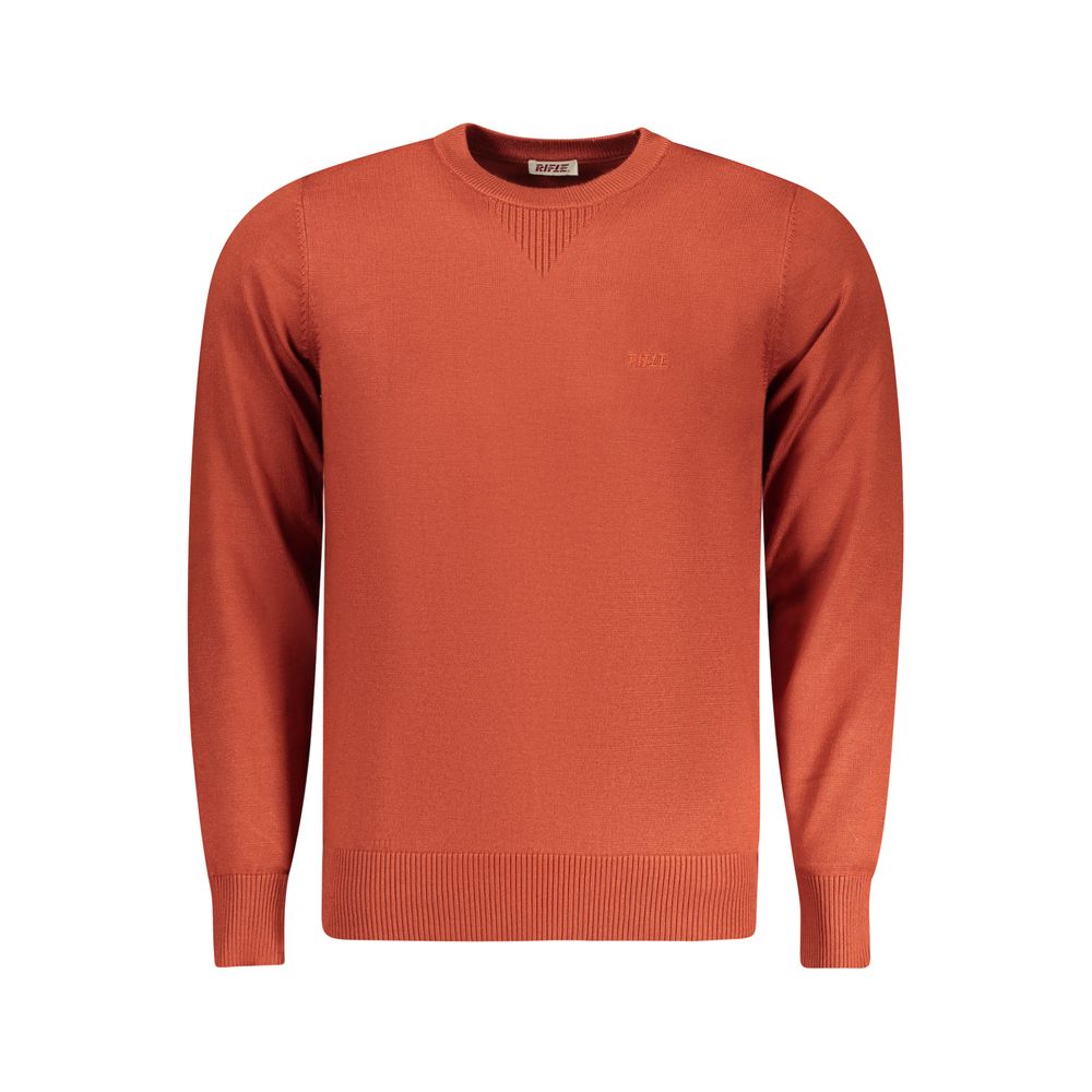 Rifle Brown Viscose Men's Sweater | Regal Royce
