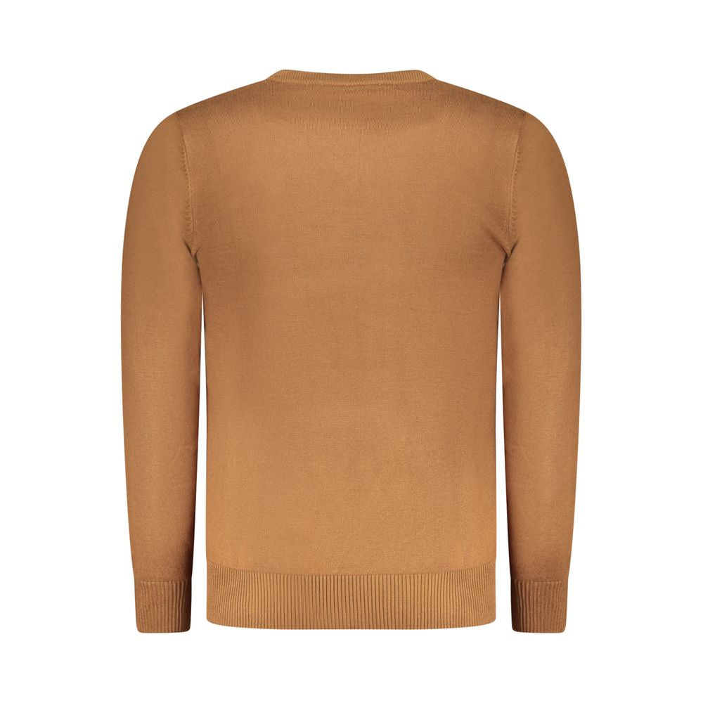 Rifle Marrone Viscosa Men Sweater | Regal Royce