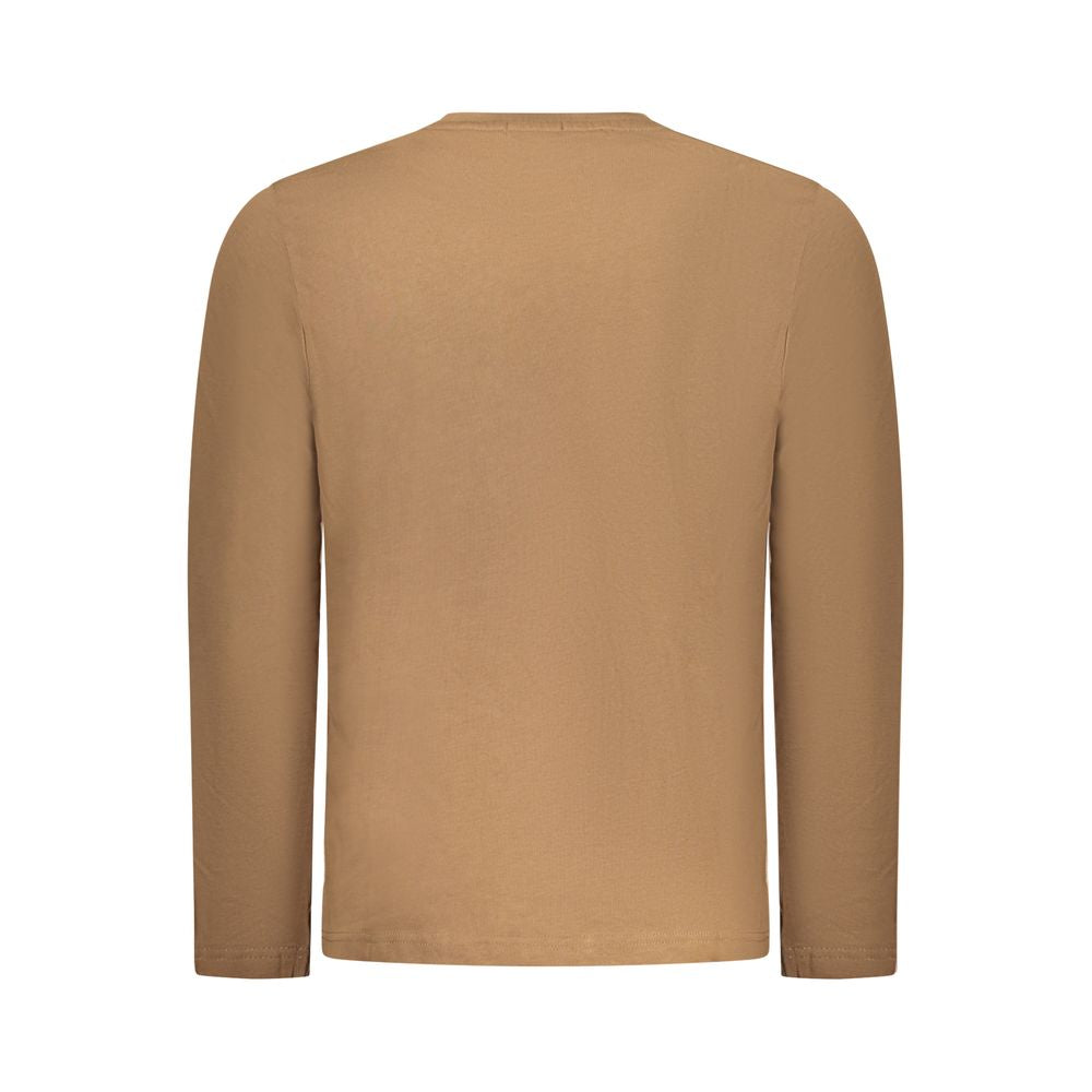 Coveri Moving Marrone Cotton Men T-Shirt | Regal Royce