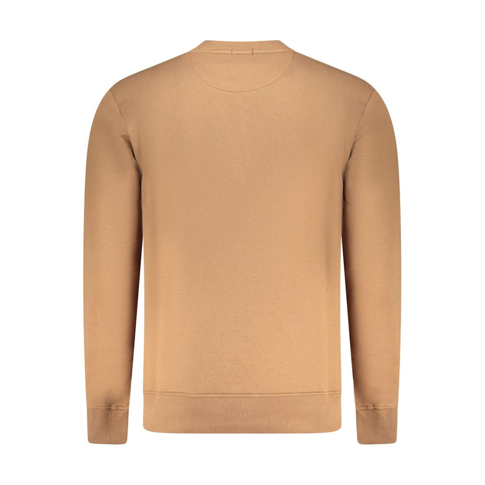 Coveri Moving Marrone Cotton Men Sweatshirt | Regal Royce