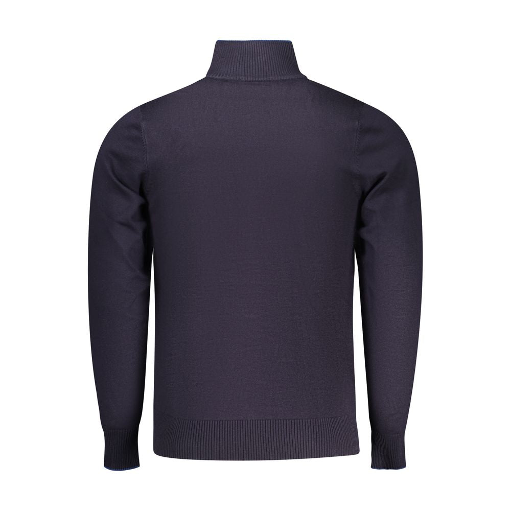 Coveri Moving Blue Viscose Men Sweater | Regal Royce