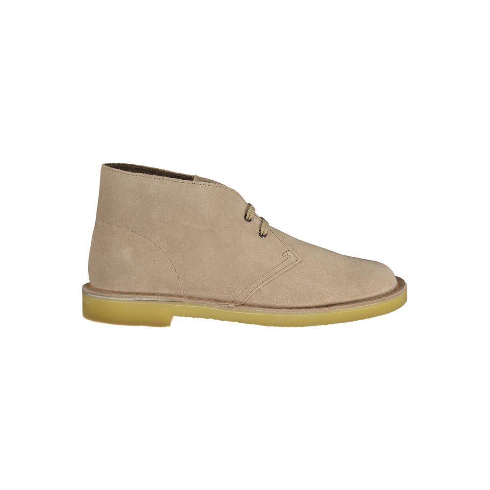 Clarks Beige Leather Mens Boot | Regal Royce