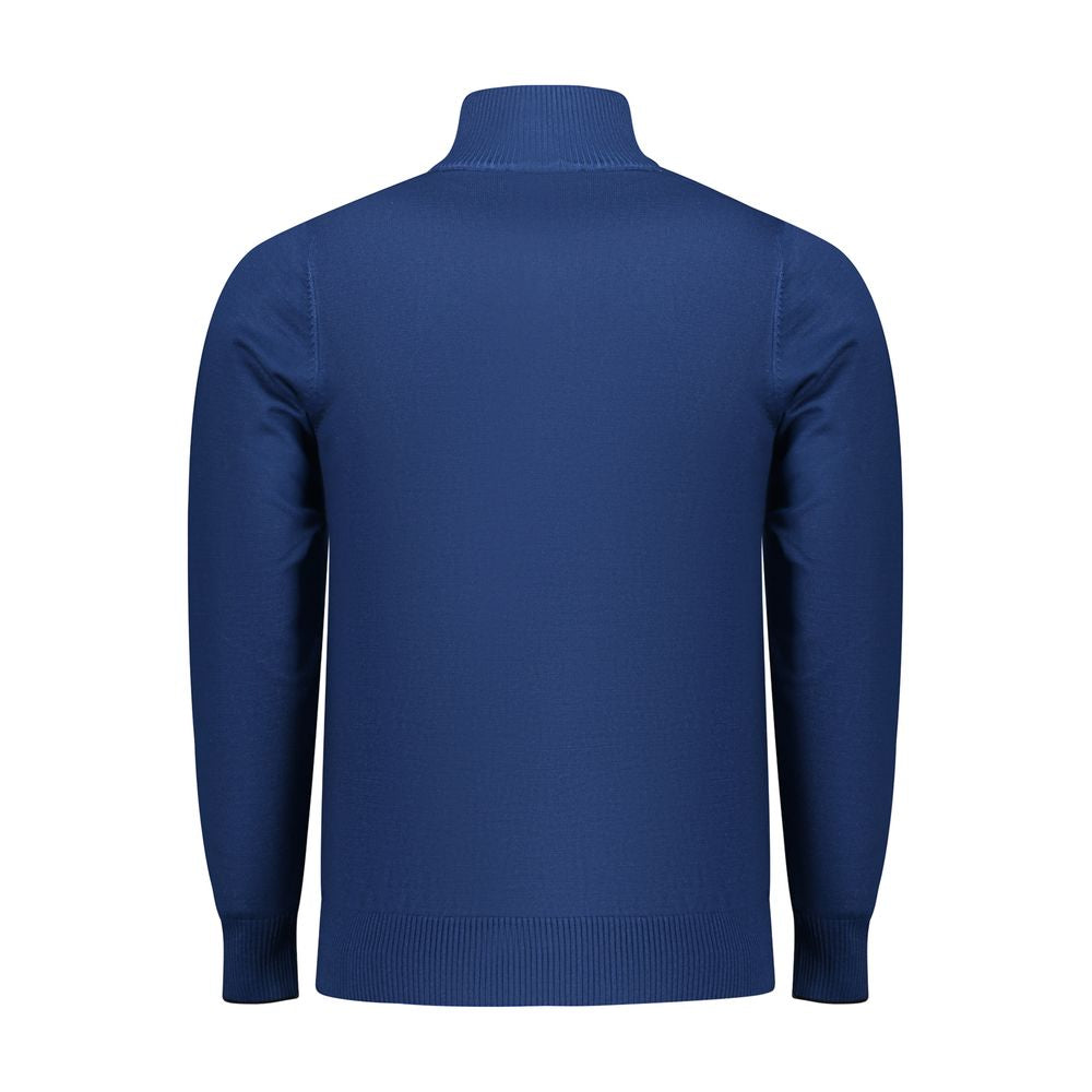Coveri Moving Blue Viscose Men Sweater | Regal Royce