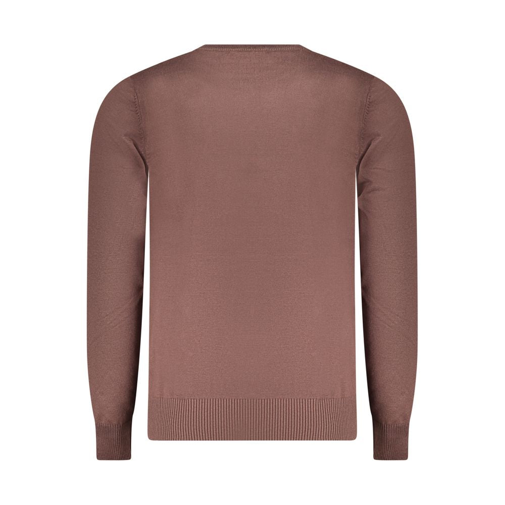 Coveri Moving Marrone Viscosa Mens Sweater | Regal Royce
