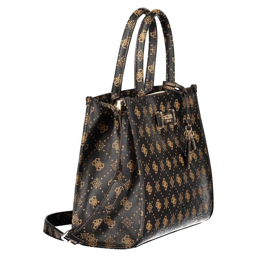 Guess Jeans Marrone Poliuretano Woman Handbag | Regal Royce