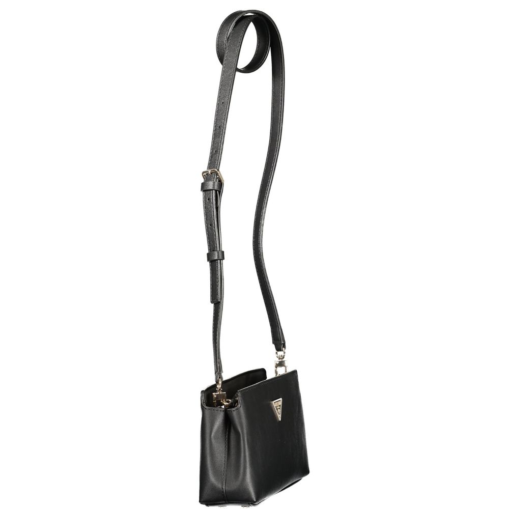 Guess Jeans Nero Poliuretano Female Shoulder Bag | Regal Royce