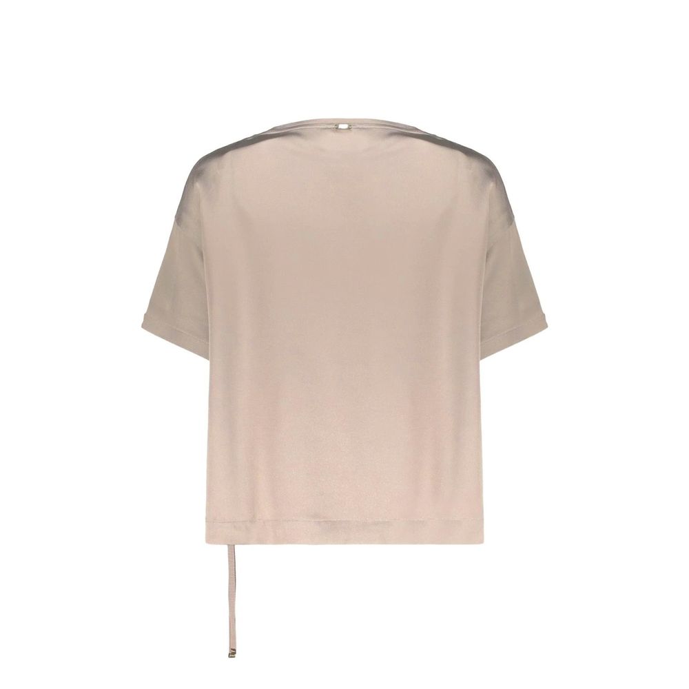Herno Beige Acetate Blouse | Regal Royce