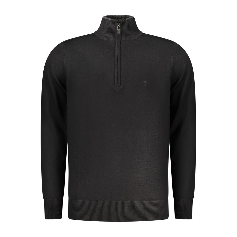 Coveri Moving Black Viscose Men's Sweater | Regal Royce