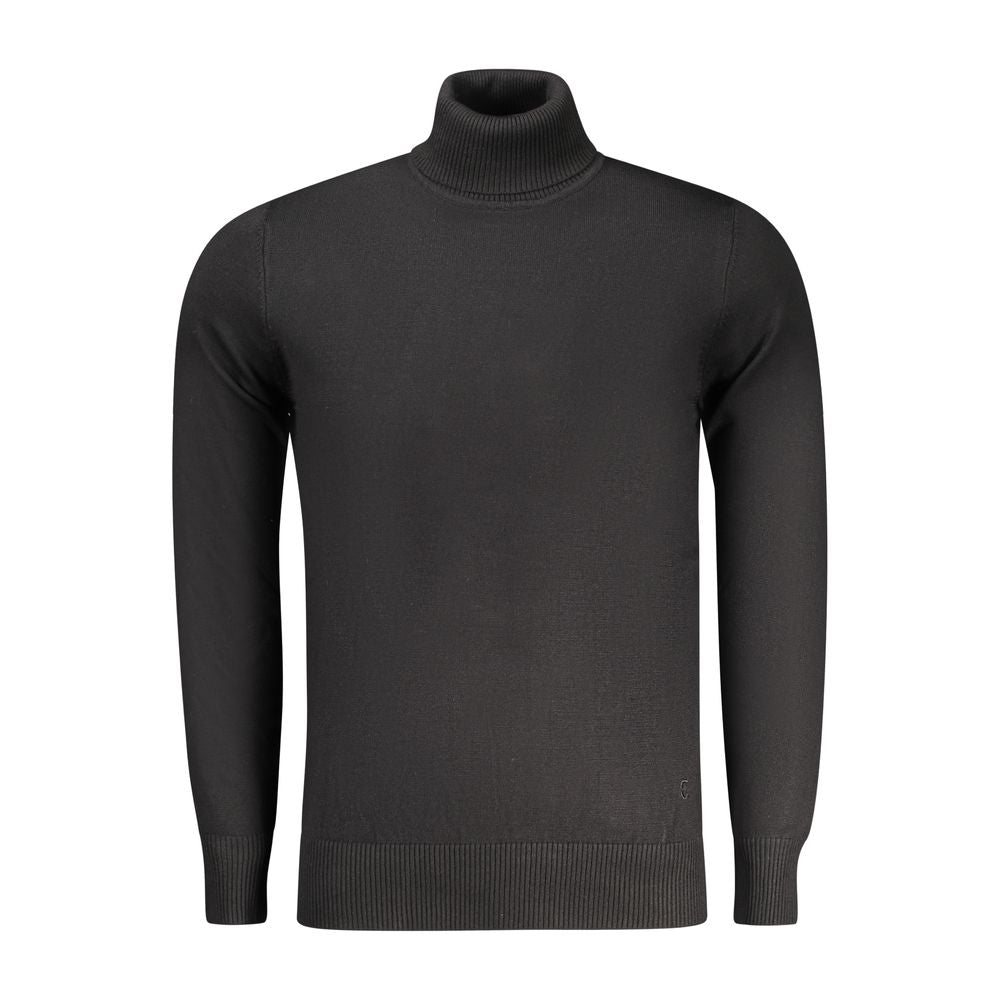 Coveri Moving Nero Viscosa Men Sweater | Regal Royce