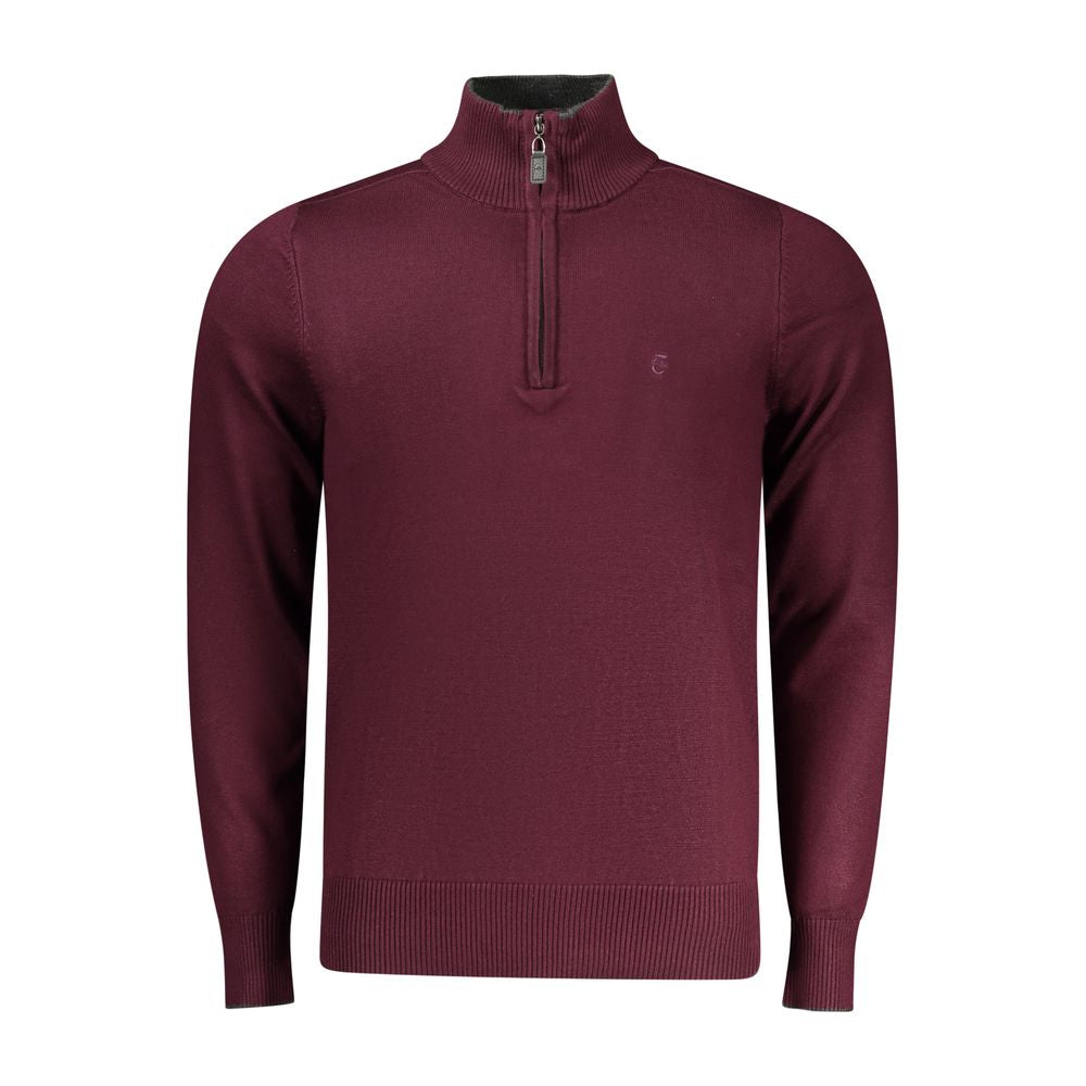 Coveri Moving Red Viscose Men Sweater | Regal Royce