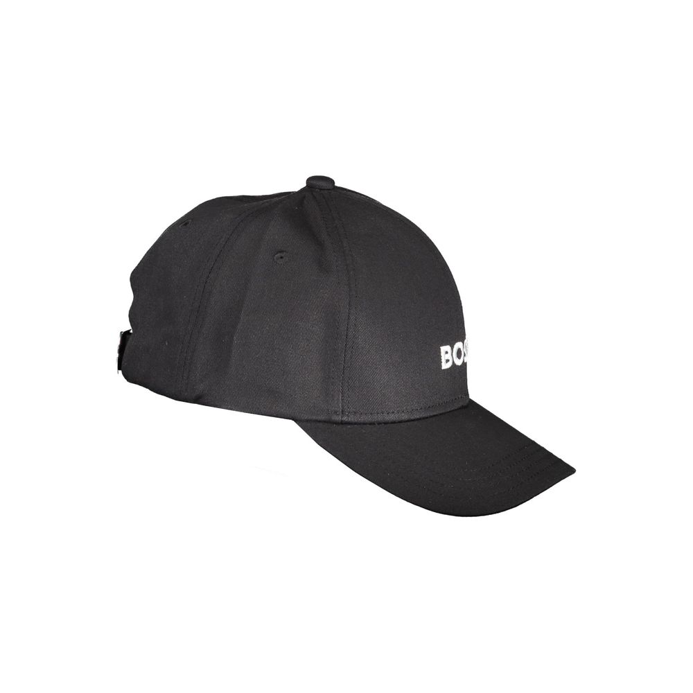 Hugo Boss Black Cotton Men's Visor Hat | Regal Royce
