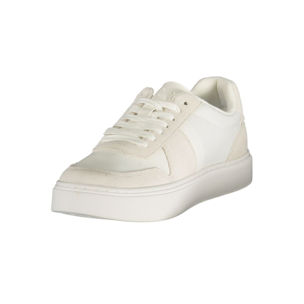 Calvin Klein Bianco Polyester Mens Sneaker | Regal Royce